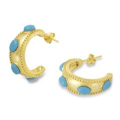 Daphne Earrings Turquoise