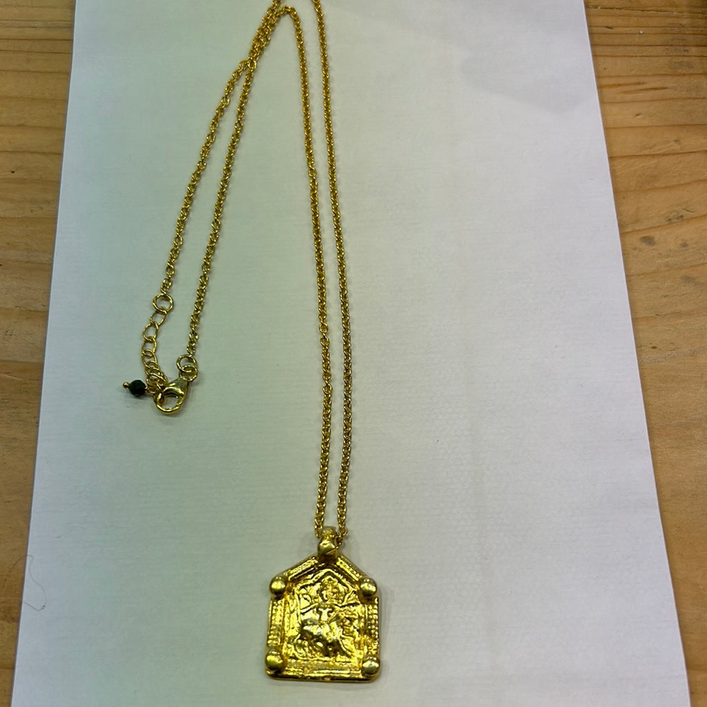 Ag gold necklace